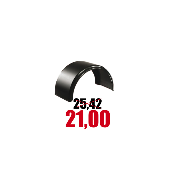 Immagine di Parafango posteriore in plastica per camion IVECO EUROCARGO 1670x1010x510nero
