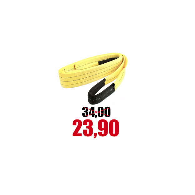 Immagine di Fascia di sollevamento asola-asola kg. 3000 - 5 Mt