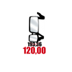 Immagine di specchio sinistro per Volvo FH/FM dal 2005 al 2017