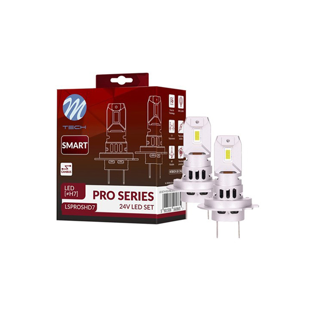 Lampadine  H7 24V led in kit 2 pz