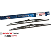 Serie  spazzole tergi Bosch Twin N609 mm 600 con spruzzino