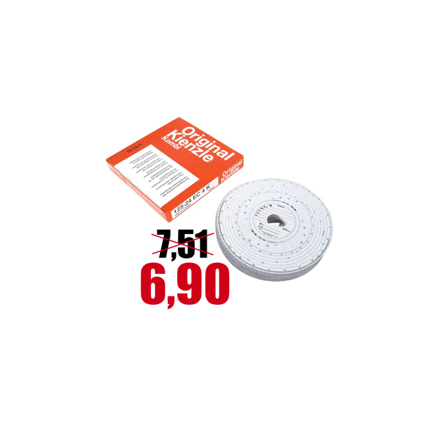 Immagine di DISCHI TACHIGRAFO KIENZLE 125 KM/H 24EC4K