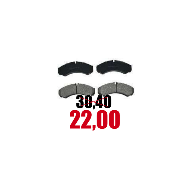 Immagine di Pastiglie freni Iveco Daily 2000