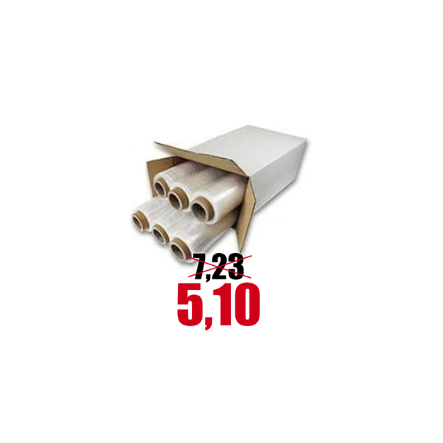 Immagine di Film estensibile manuale kg.2,5 23My Trasparente