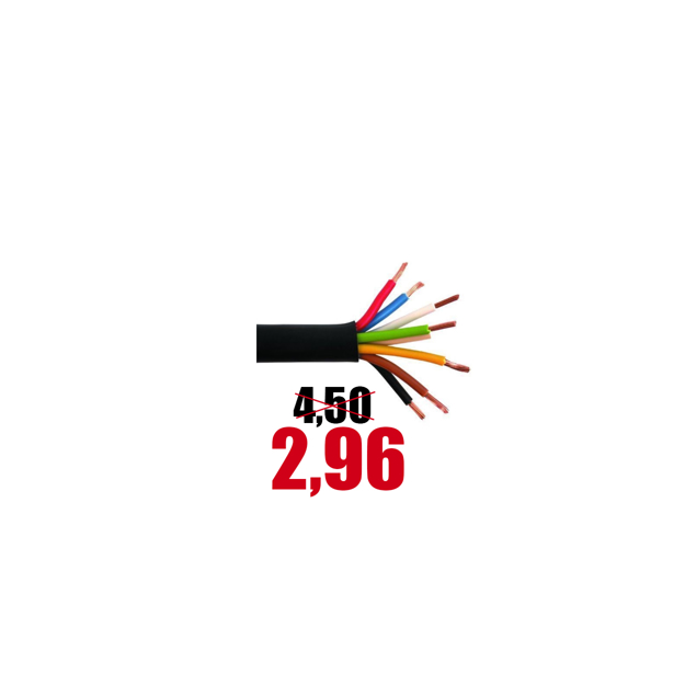 Immagine di Cavo multipolare in guaina a 7 anime