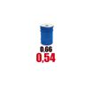 Immagine di Corda elastica Ø 8 mm BLU per fissaggio teloni camion e reti