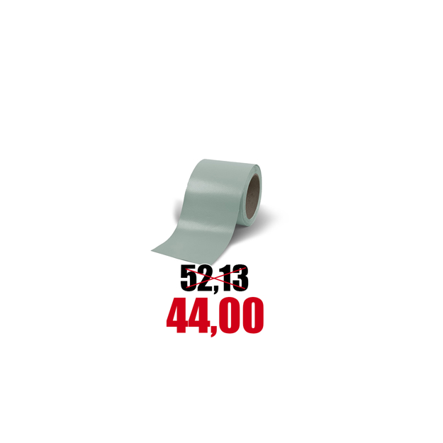 Immagine di Nastro adesivo riparazione teloni Camion GRIGIO H.100mmX5mt