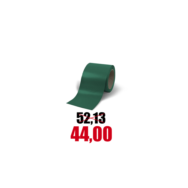 Immagine di Nastro adesivo riparazione teloni camion VERDE H.100mmX5mt