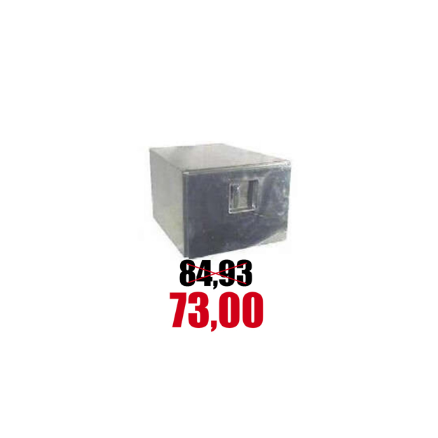 Immagine di CASSETTO porta attrezzi ZINCATO PER CAMION  mm.600x400x500