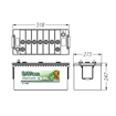 batteria camion 220 ah