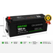 Batteria per autocarri ermetica sinistra 180 AH 1300 AMP(EN)