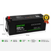 Batteria per autocarri ermetica sinistra 200 AH 1300 AMP(EN)