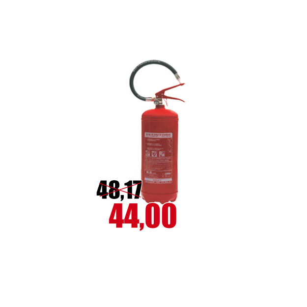 Immagine di Estintore a polvere 6 kg ABC