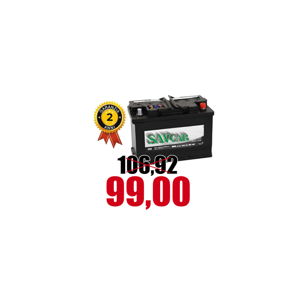 Immagine di Batteria per trattore 100 AH Polo positivo a destra