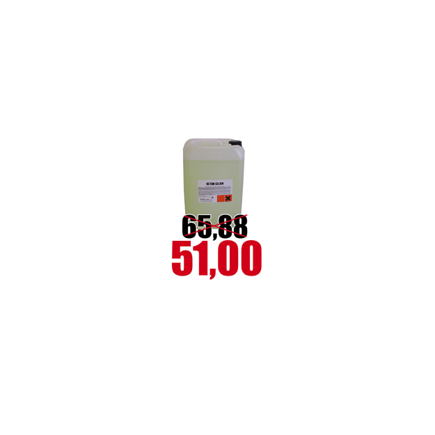 Immagine di Disincrostante per cemento Beton Clean per autobetoniere kg.25