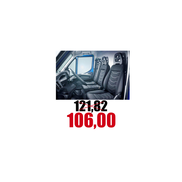 Immagine di Serie coprisedili Iveco Daily 3 posti dal 2014