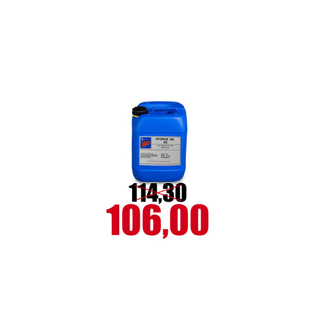 Immagine di OLIO IDRAULICO ISO 46 HD-HLP-HM "IP HYDRUS oil" LT.20
