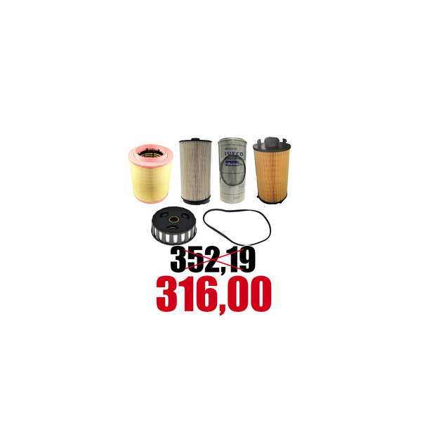 Immagine di KIT TAGLIANDO FILTRI originali IVECO per STRALIS EURO 6