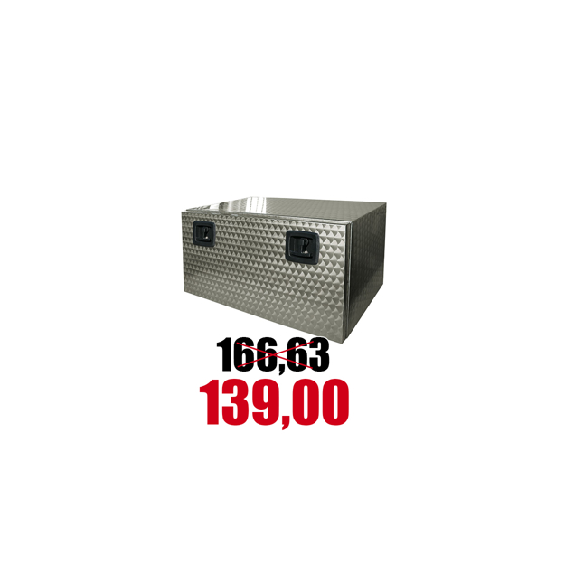 Immagine di CASSETTO PORTA ATTREZZI PER RIMORCHI in ACCIAIO INOX Fiore L.600xH.300xP.500 mm