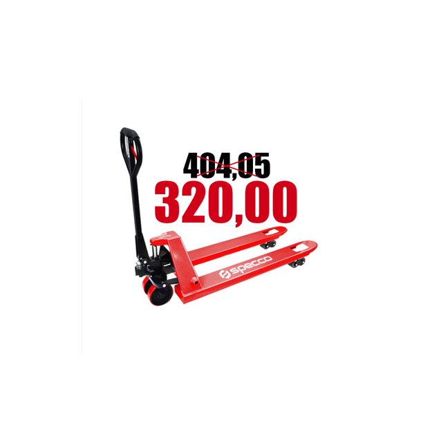 Immagine di TRANSPALLET MANUALE DOPPIO RULLO 3000 Kg