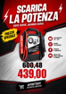 Avviatore booster 12/24 V 4000 ah di spunto