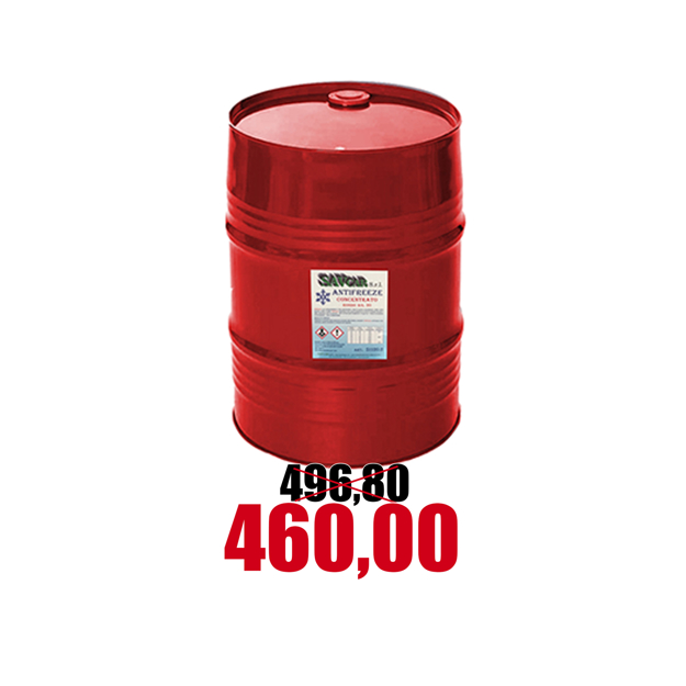 Antigelo rosso puro Kg. 230
